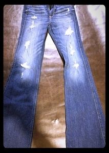 Hollister high rise flare size 3